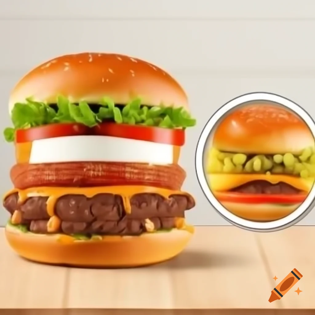 Side-by-side comparison of paneer burgers on wooden surface