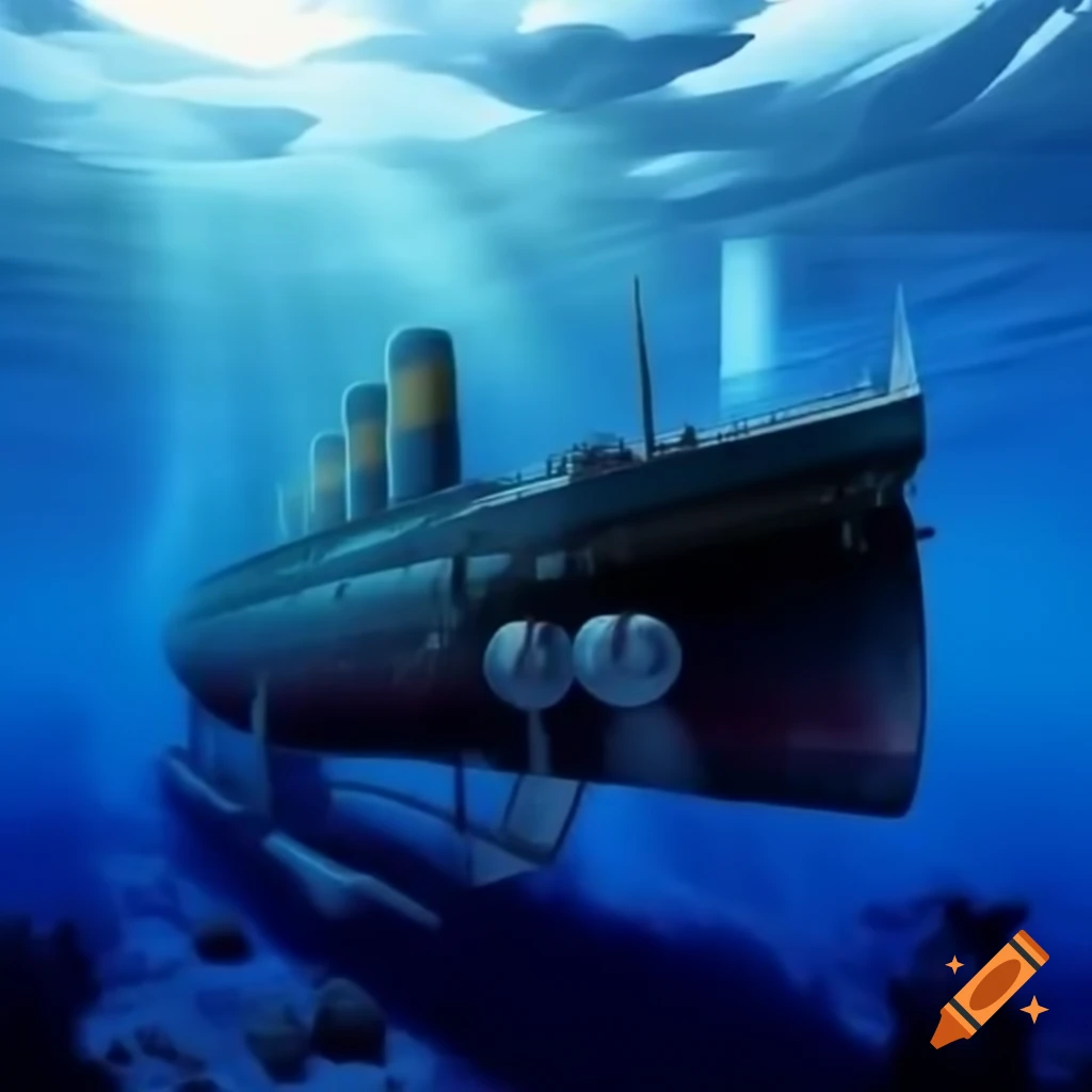 HMS Titanic submarine illustration