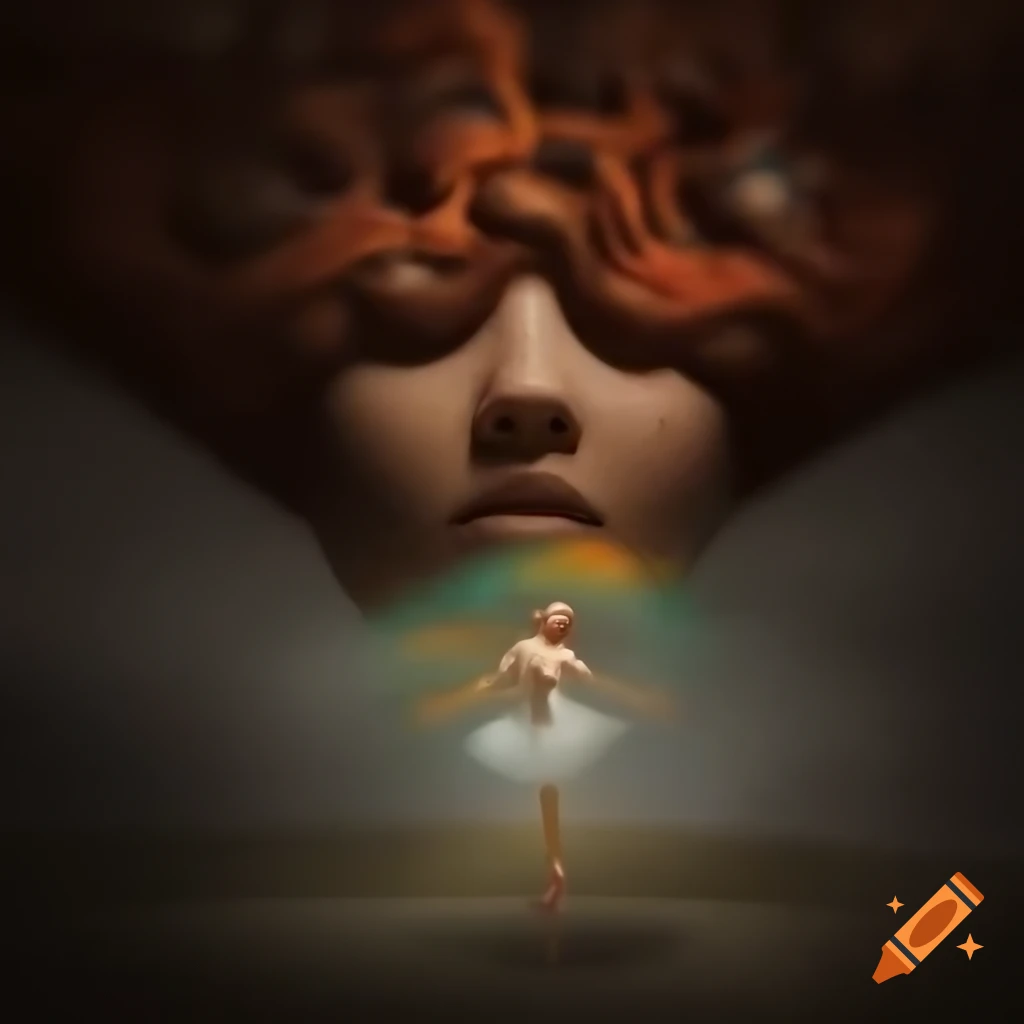 Colorful and contrasting representation of bipolar disorder showcasing depression and mania