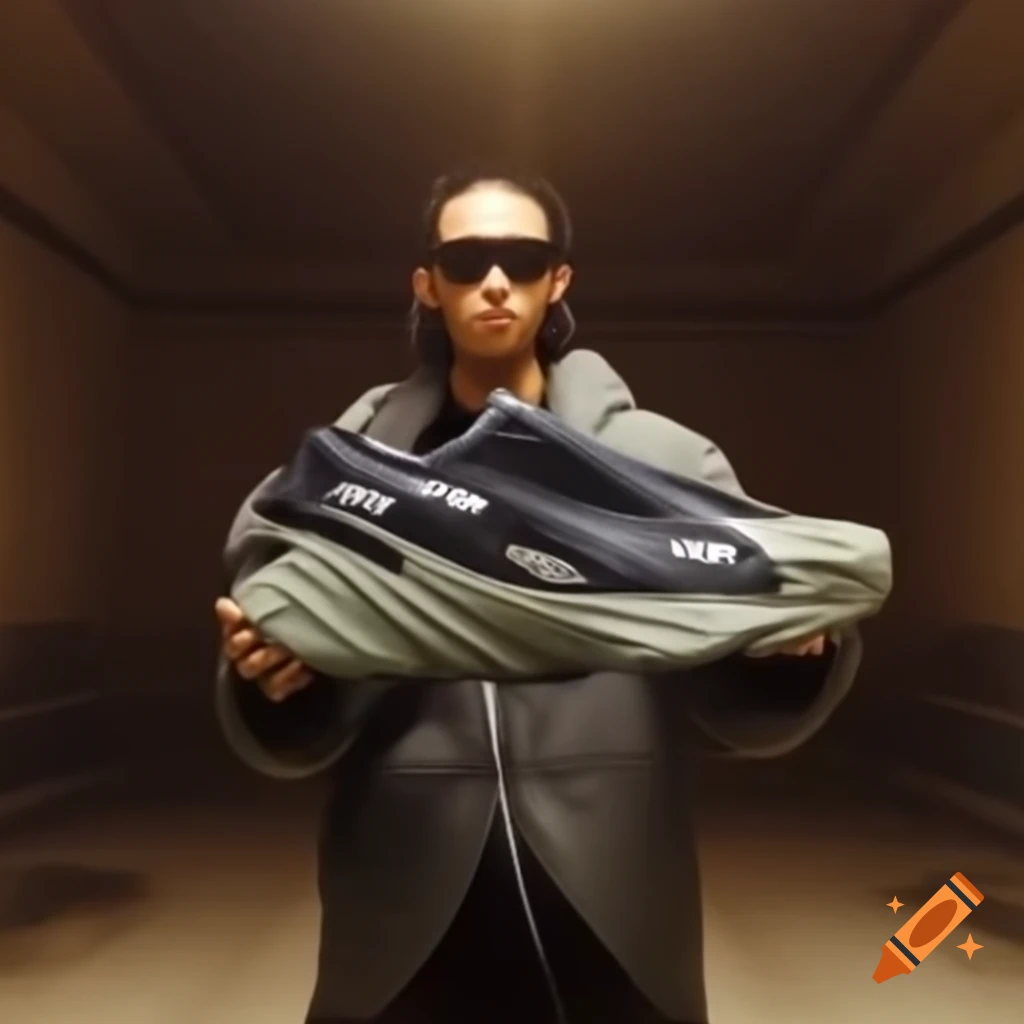 Renaissance style Yeezy 700v3 collaboration featuring Crocs and Balenciaga