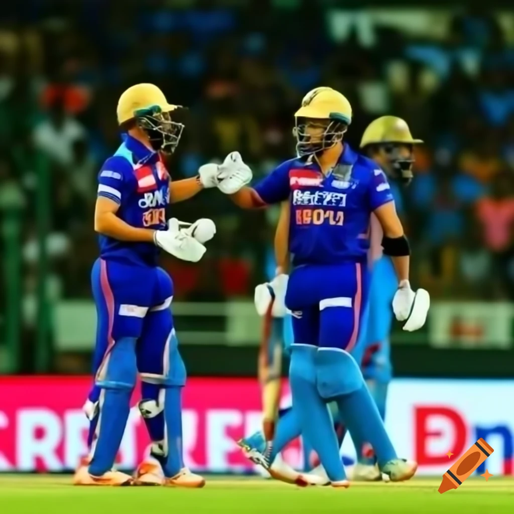 Mumbai vs Kolkata cricket match action scene