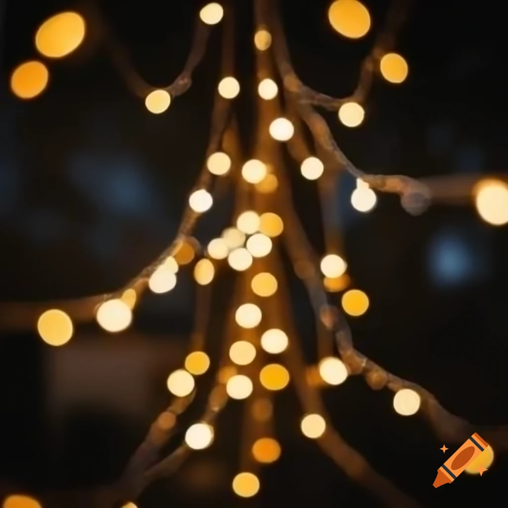 Abstract lights and bokeh effect with natural lighting
