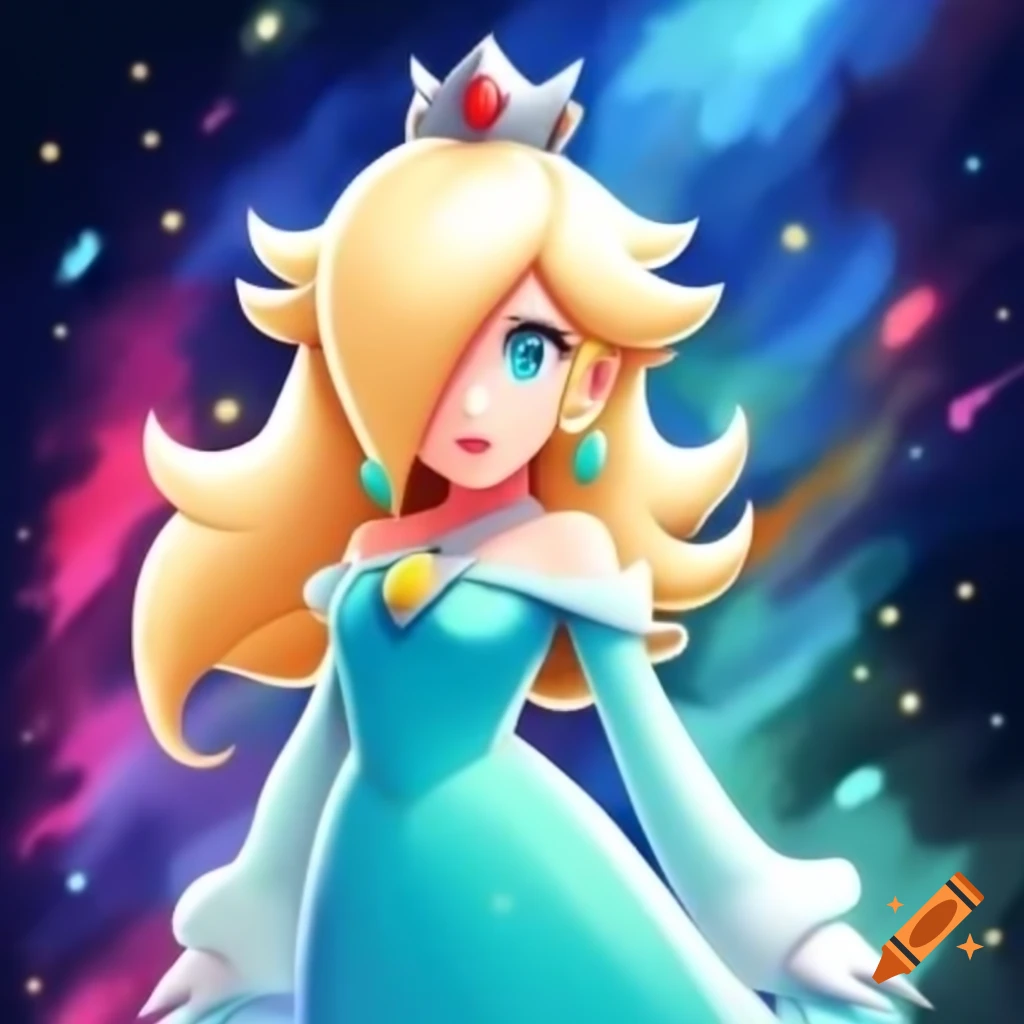 Rosalina character from Super Mario Galaxy