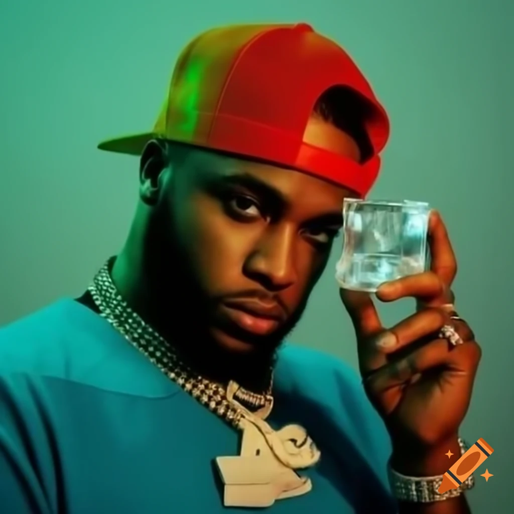 Photorealistic hip-hop rapper inspired by Mr. T and Ice Cube on Craiyon