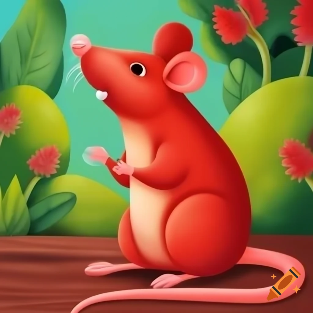 Large red rat
