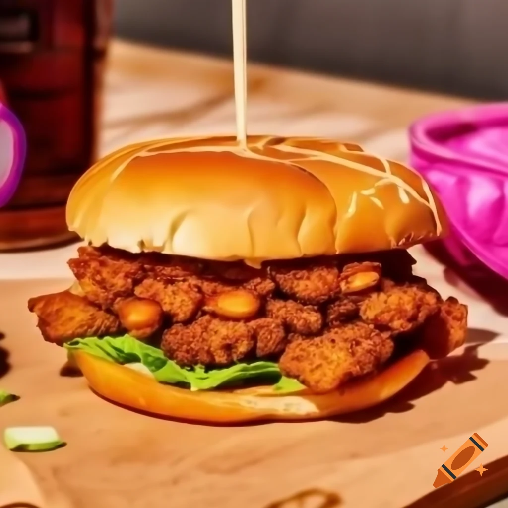 Cerebellum Crunch sandwich featuring crunchy and gooey textures
