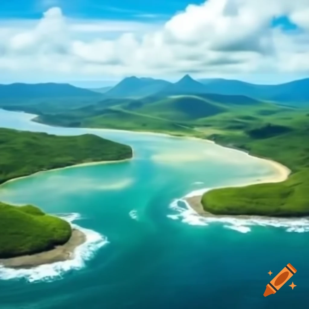 Beautiful island in Rio Grande