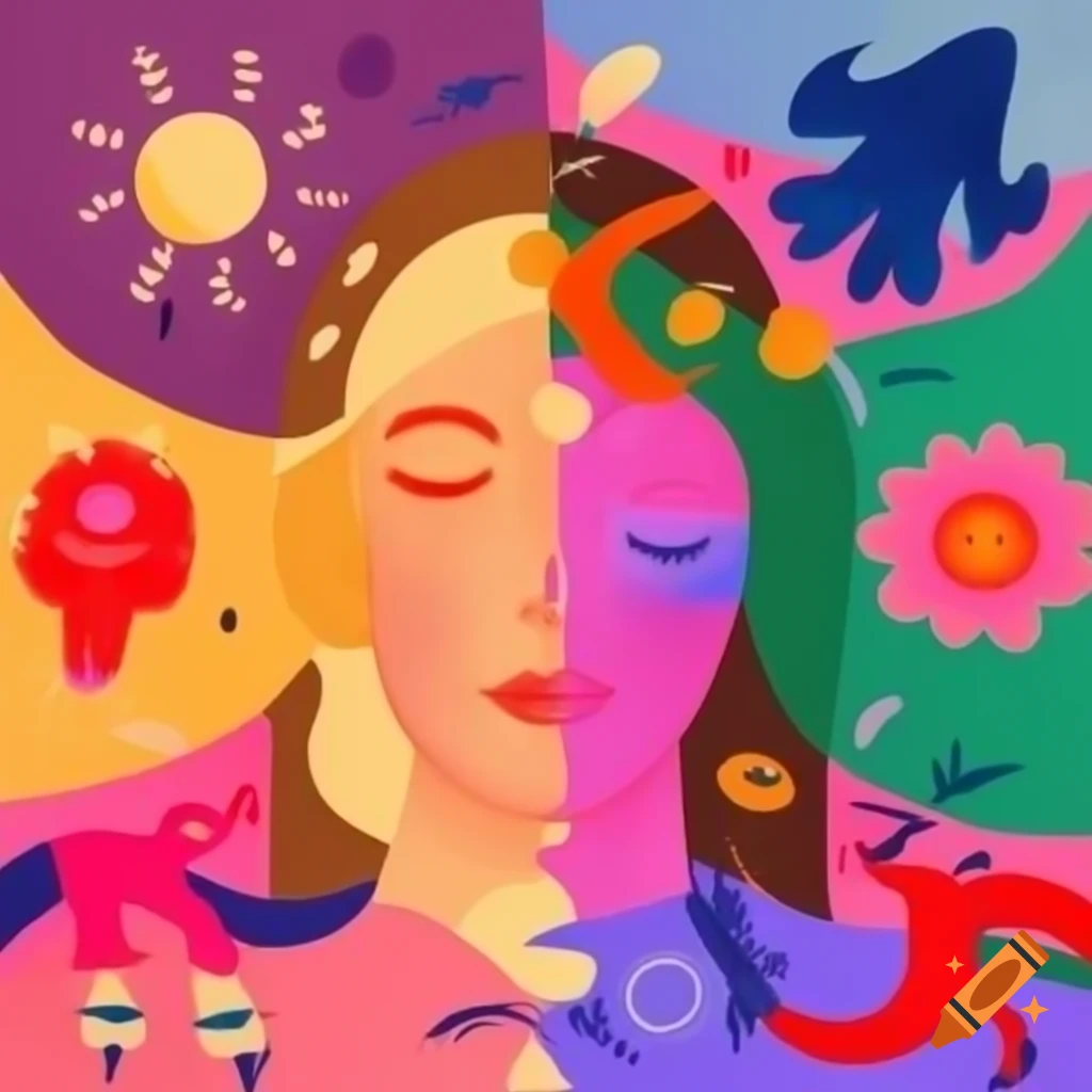 Vibrant banner on lifespan psychology incorporating developmental psychology and psychopathology
