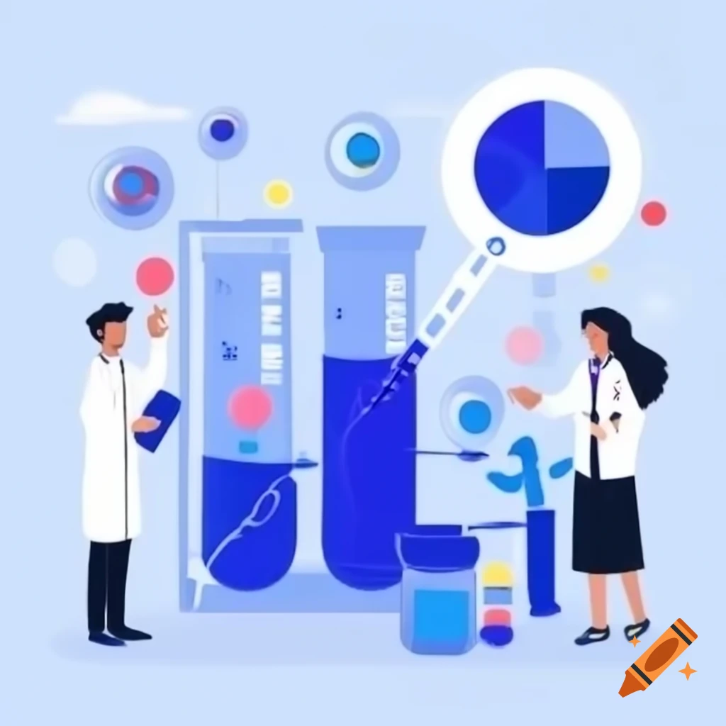 Chemometrics PCA graph from laboratory analysis using AI