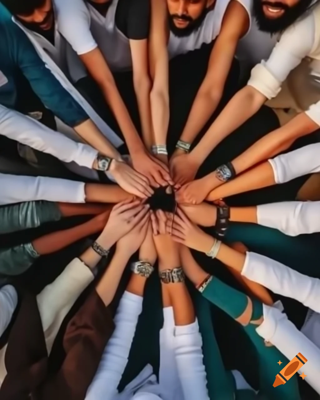 Representation of Hindu Muslim unity