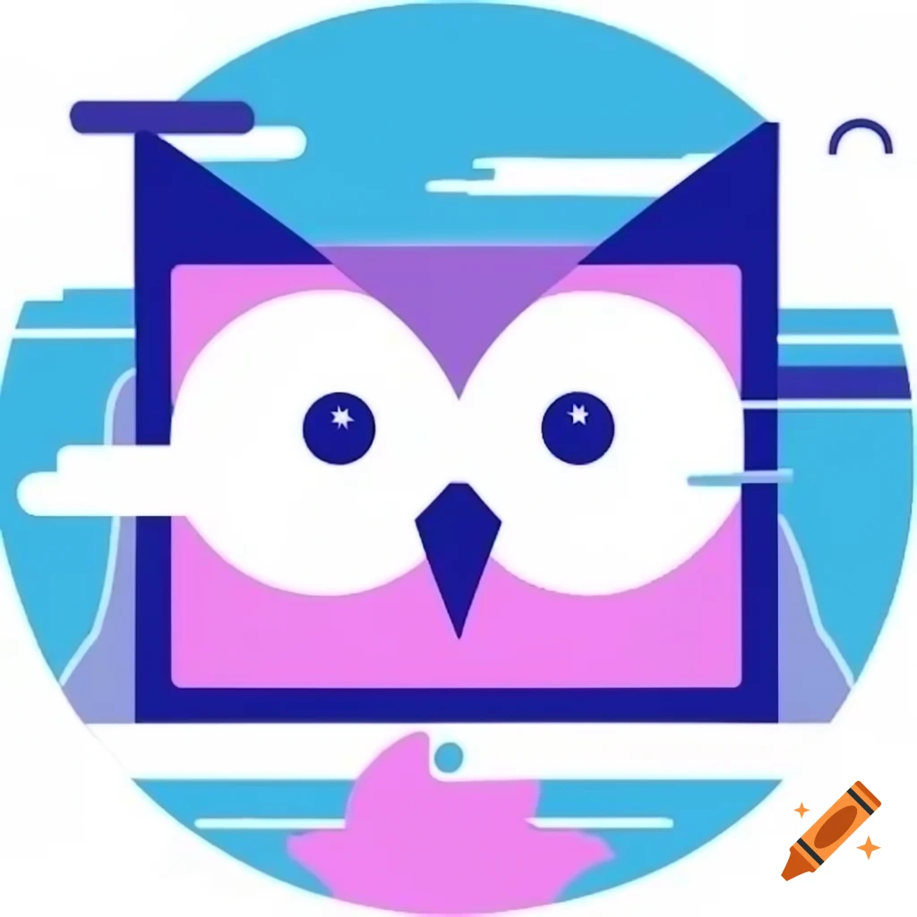 Logo concept for 'Owl Computers' featuring an owl symbolizing ...