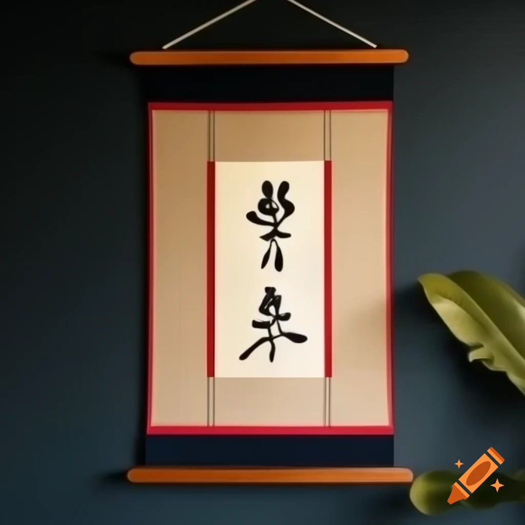 Traditional Baishi hanging scroll artwork
