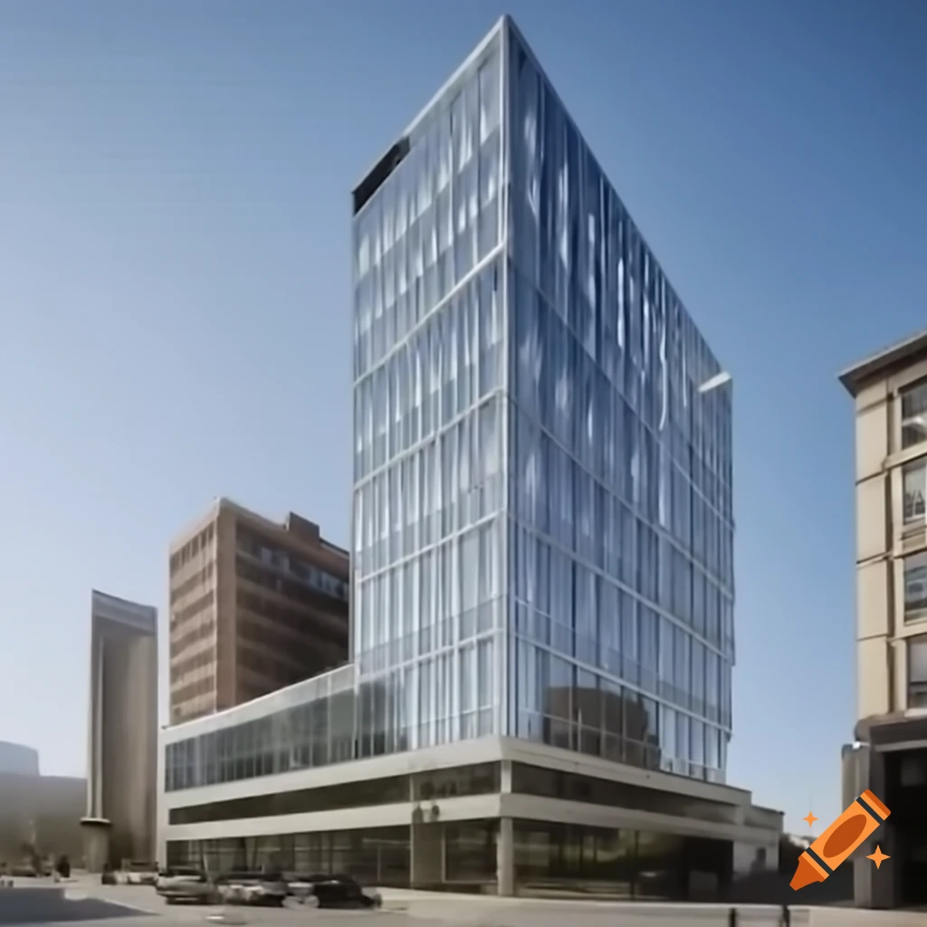 Transparent apartment building design