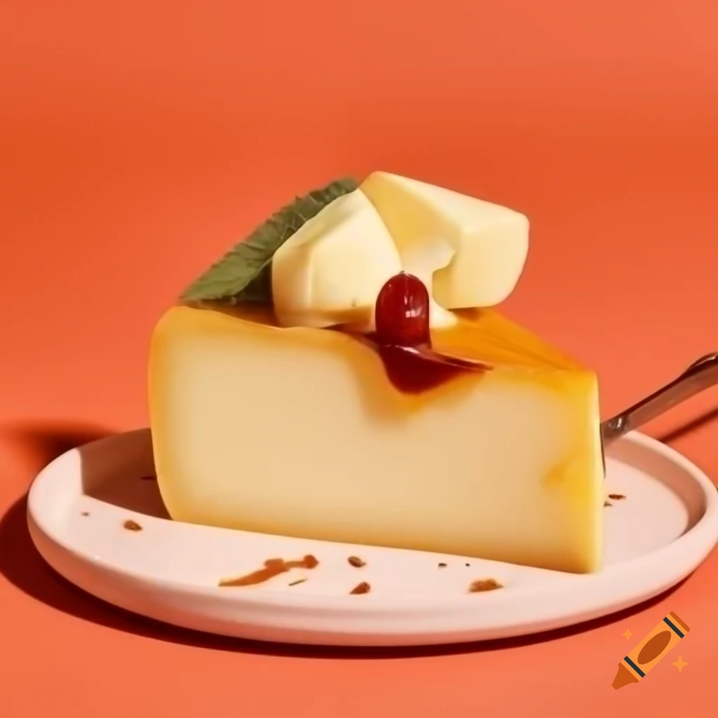 Delicious cheesecake displayed on a sweets menu