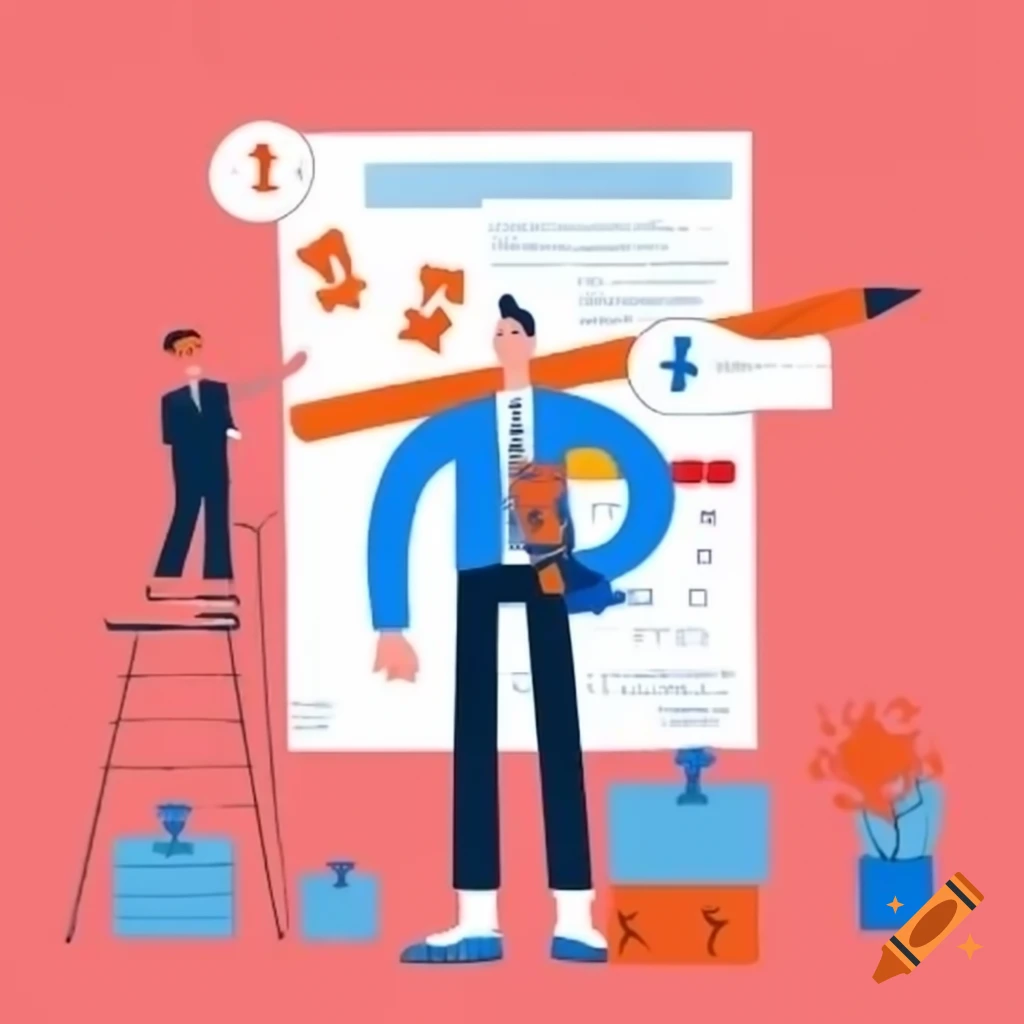 Creative background design for a puzzle-solving poster emphasizing out-of-the-box thinking