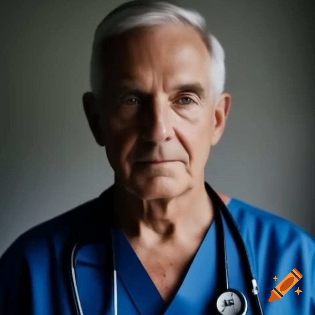 Middle-aged male doctor