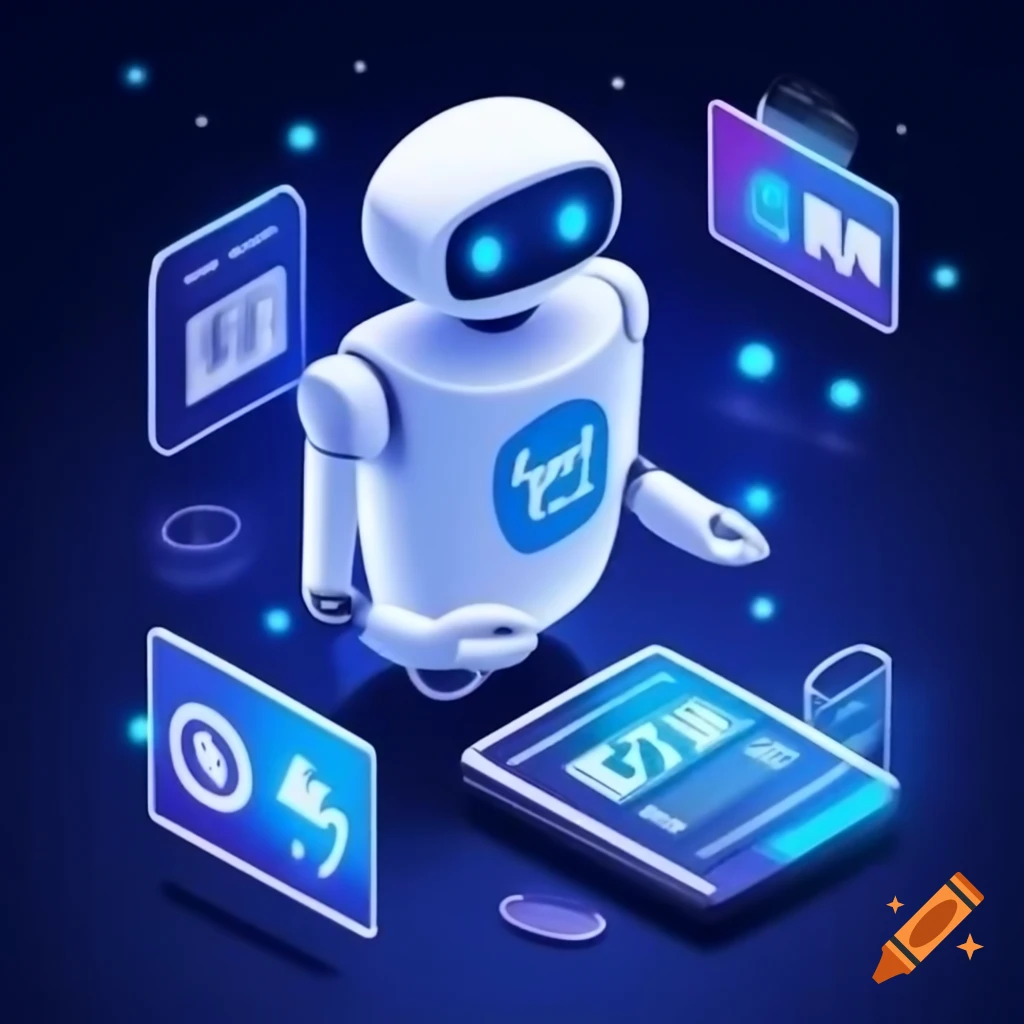 AI chatbot page design with navbar including home, about, features, learn more, sign up, and sign in buttons for AI TalkFusion