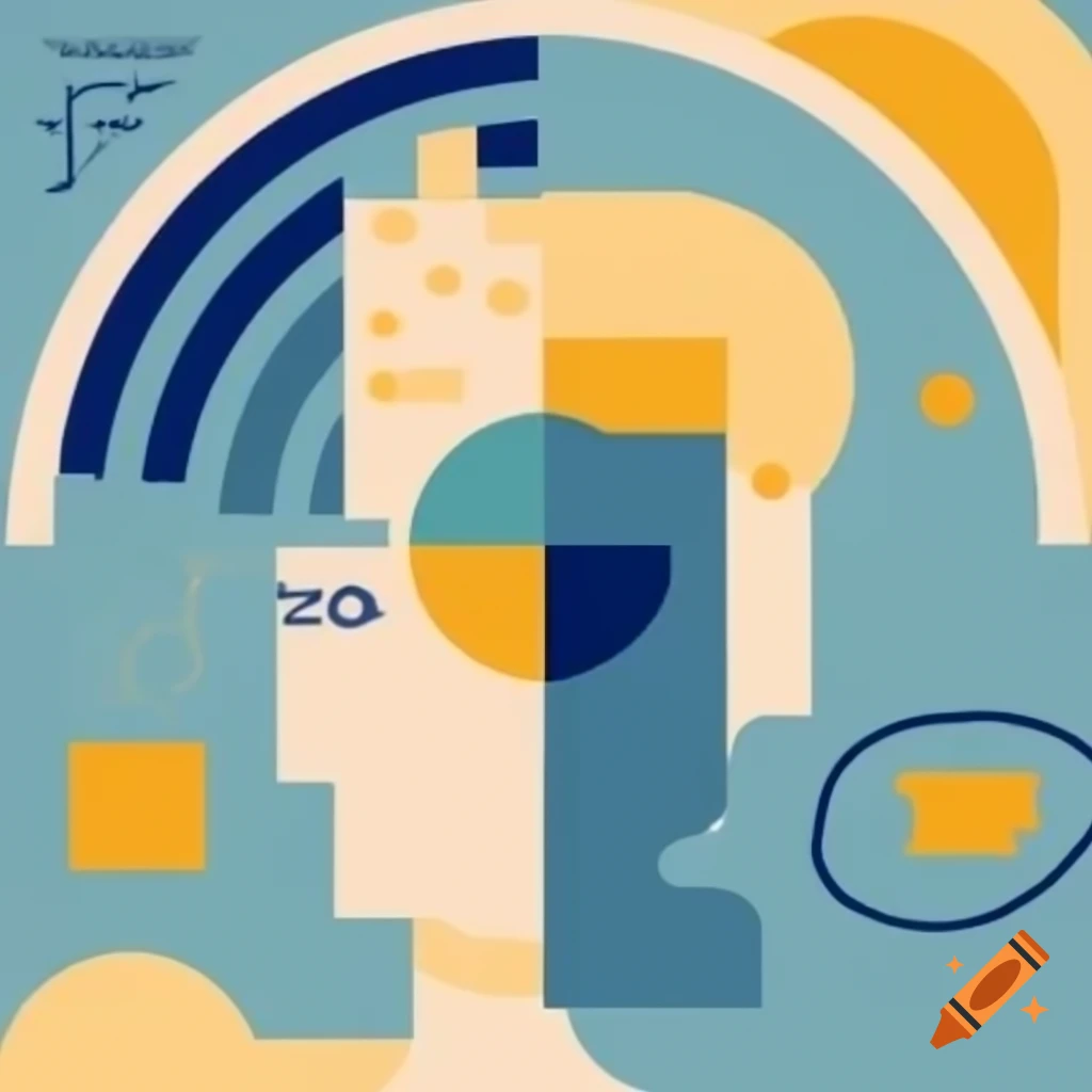 Abstract representation of analytic philosophy with logic symbols and mathematical notation