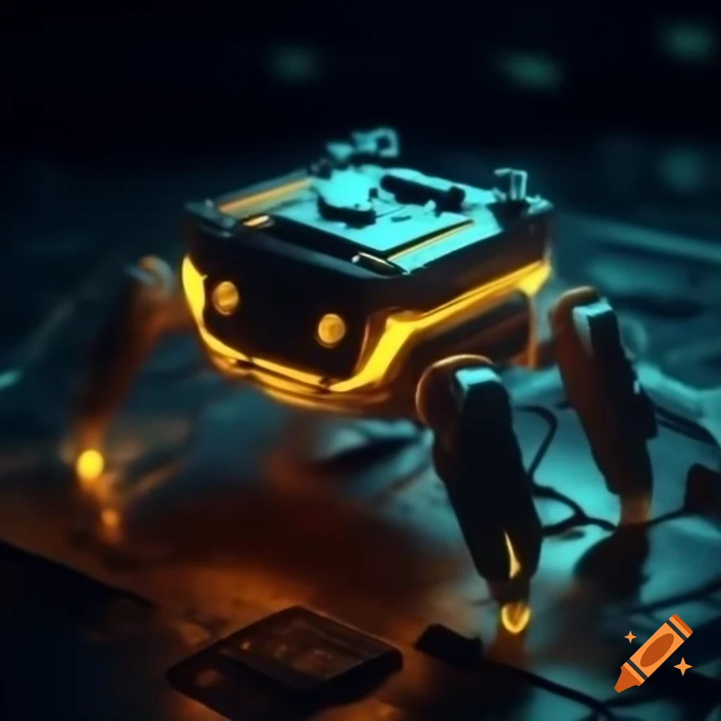 Glowing AI sensors with advanced technology design