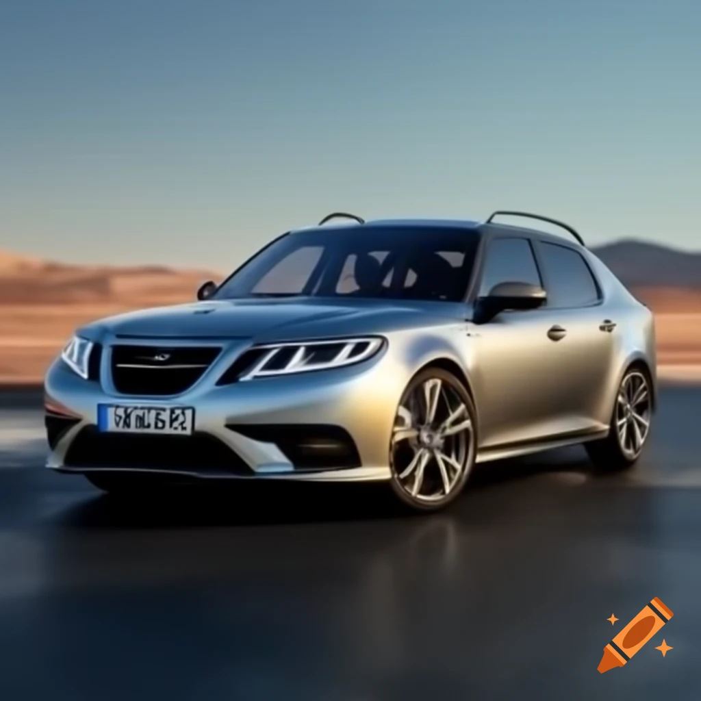 Modern Saab 95 Estate showcasing sleek design