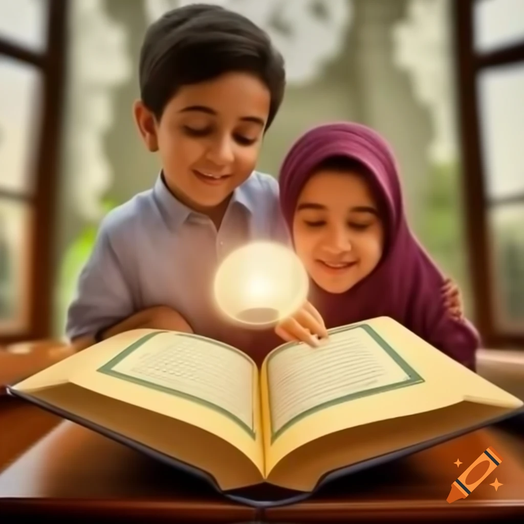 Images for WhatsApp business catalogue showcasing Quran recitation correction, Arabic conversation learning, and reading & writing lessons