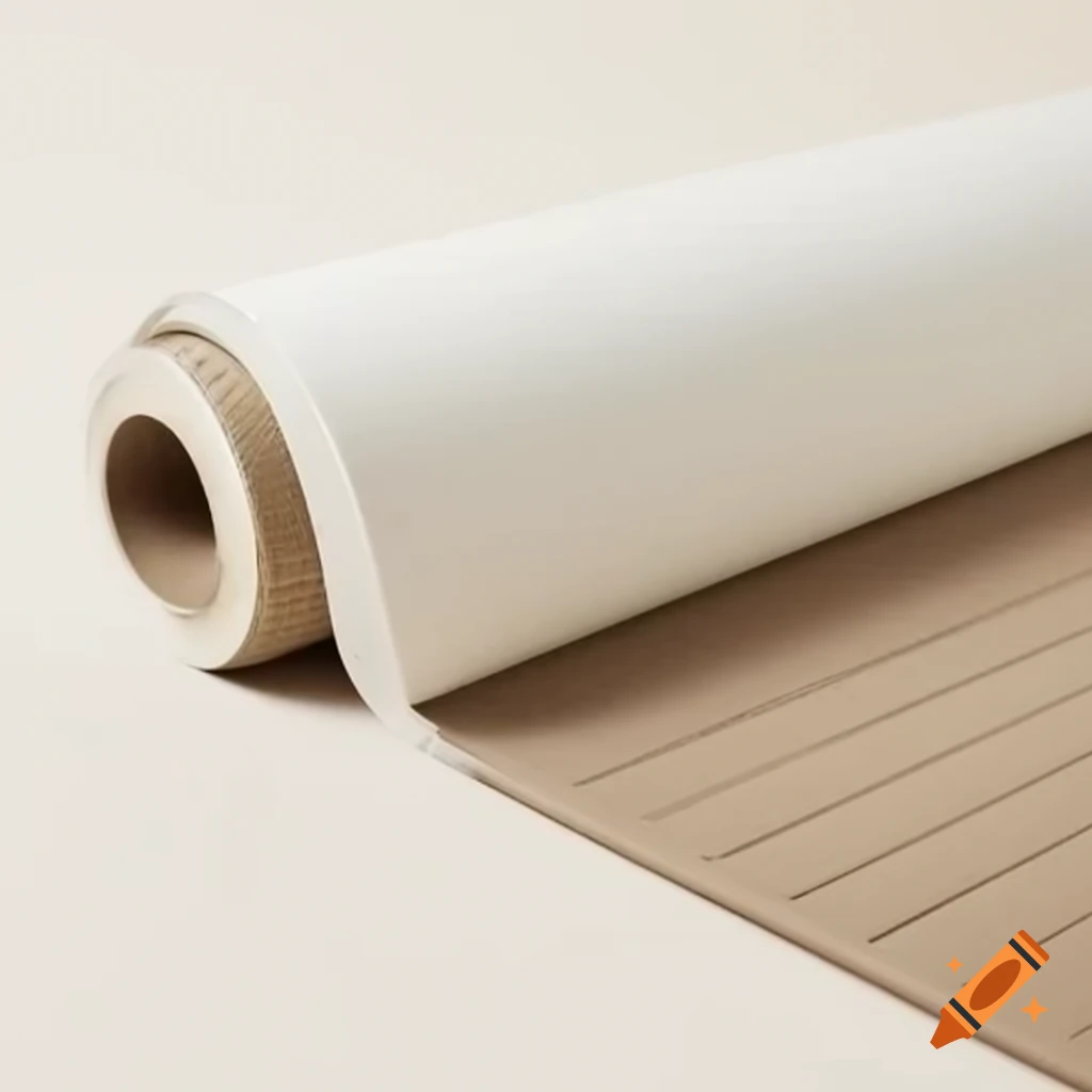 Attractive modern rolled-up weight mat for fitness
