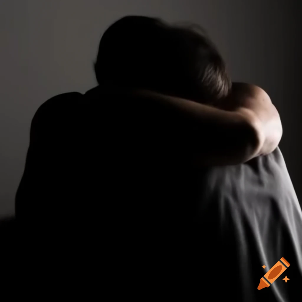 Two men embracing each other, showing empathy after a traumatic event