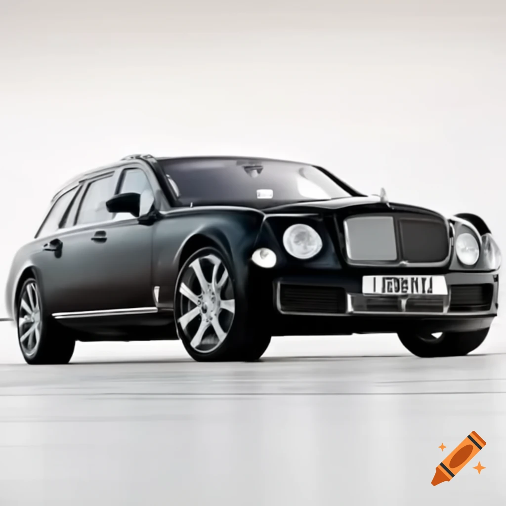 2013 Bentley Mulsanne estate in metallic black with chrome accents