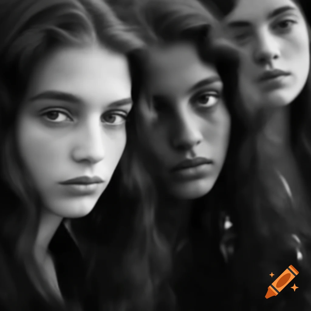 Stylish young European woman in contemporary fashion