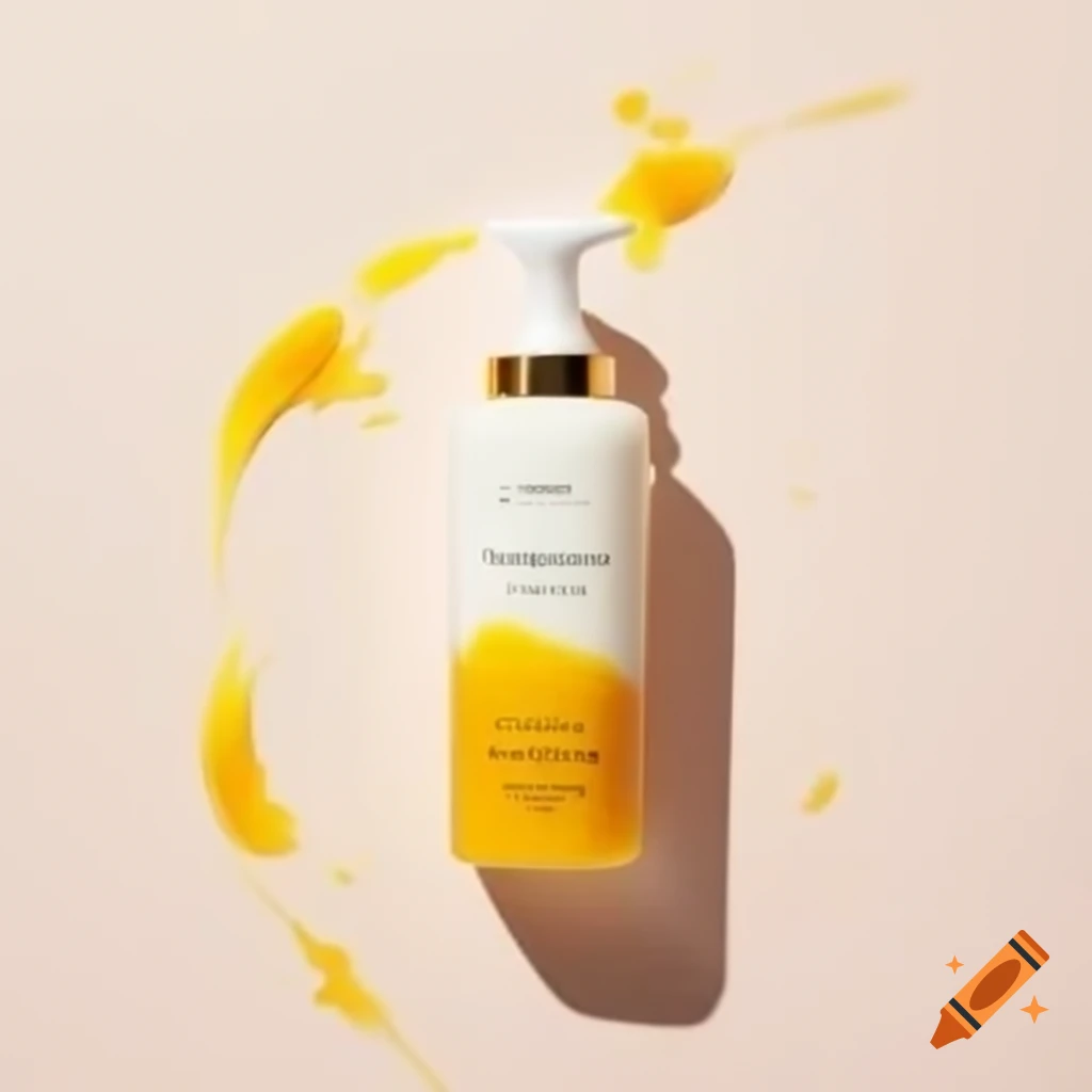 Eczema treatment lotion package labeled Golden Saffron