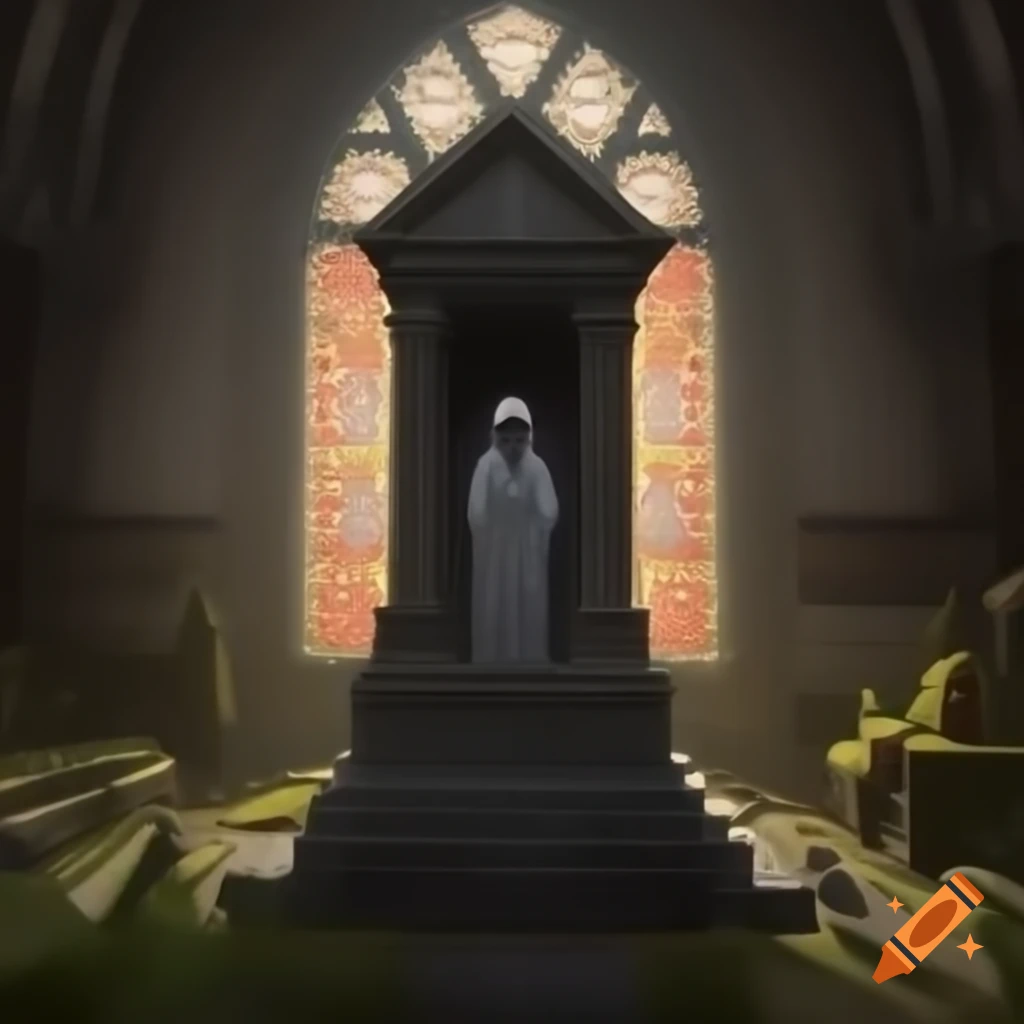 Person discovering a tomb under their house