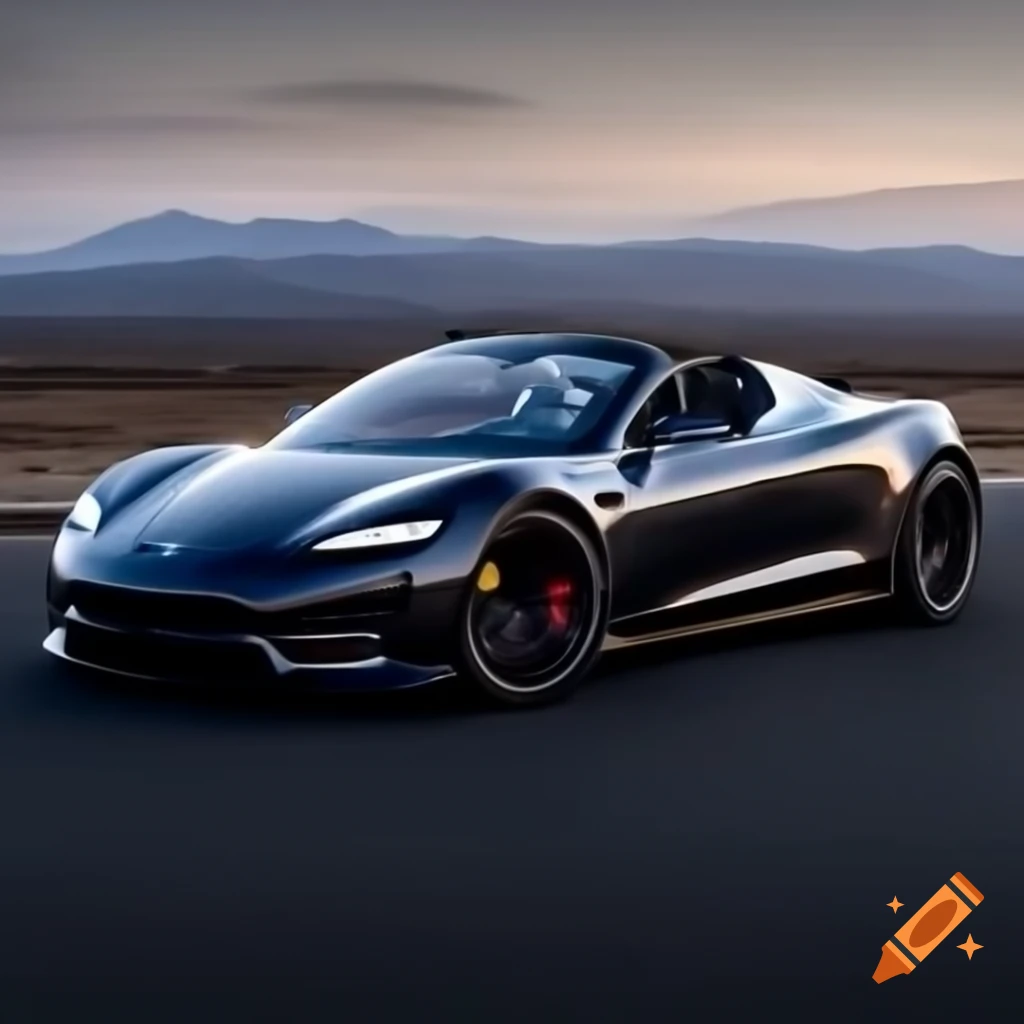 Tesla Motors Cyber-ster roadster design