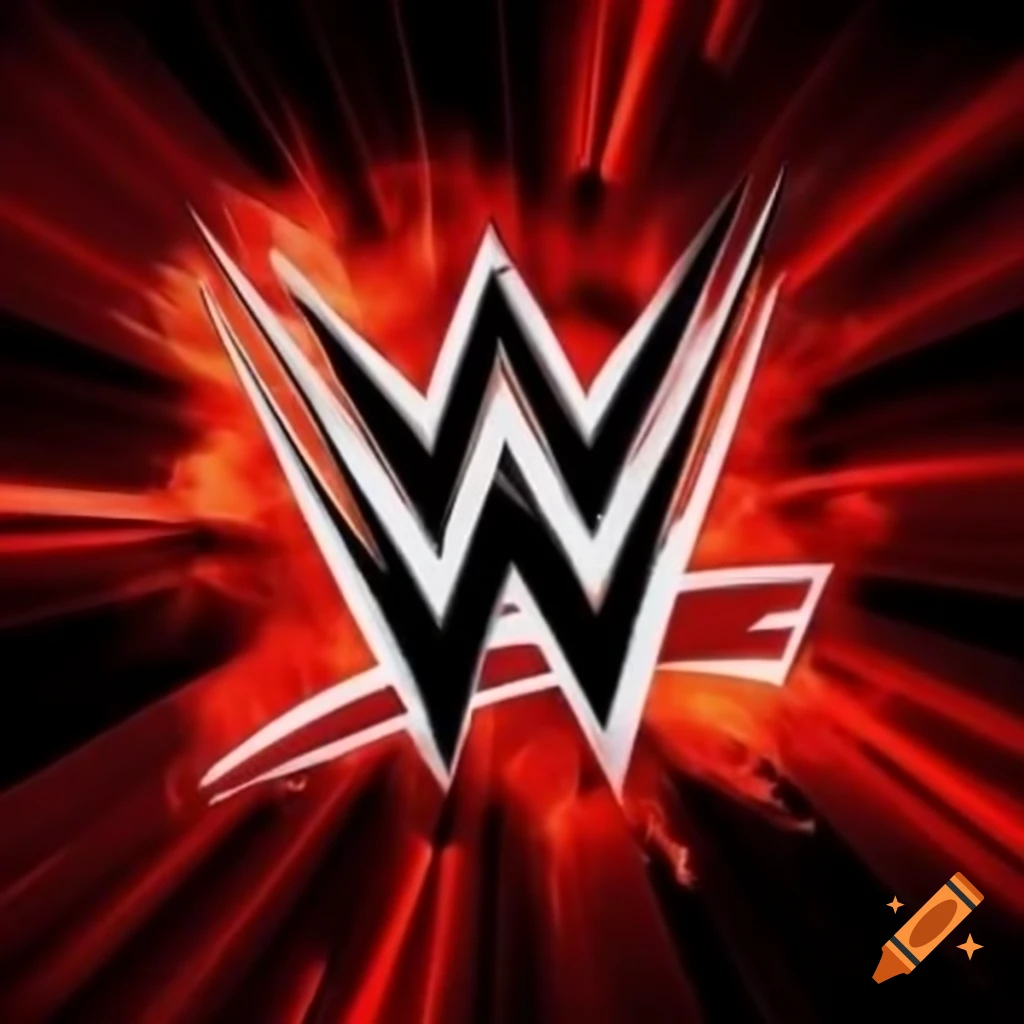 WWE Raw logo with vibrant red energy burst