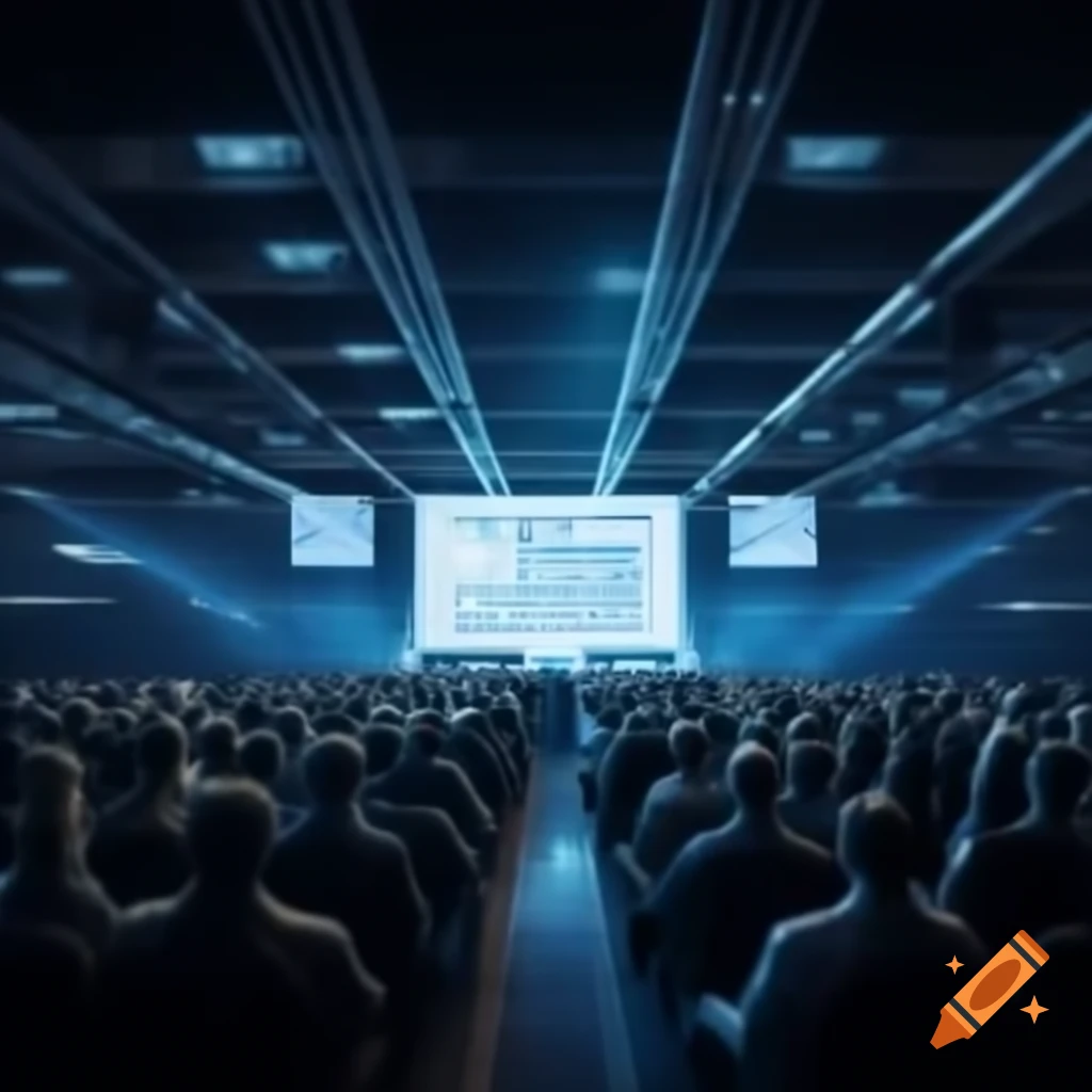 Innovative stage design for a fintech conference