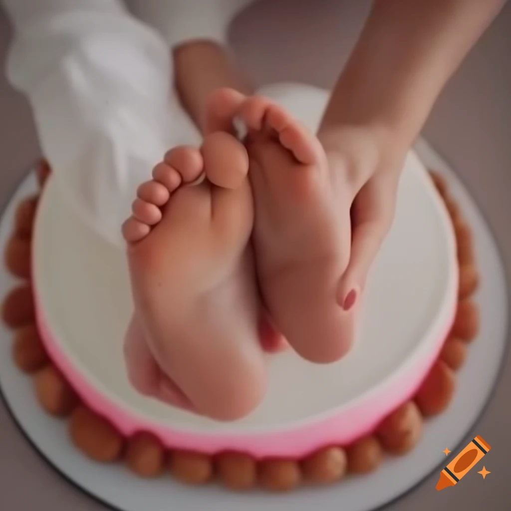 Birthday cake with Fat Feet Fresh theme