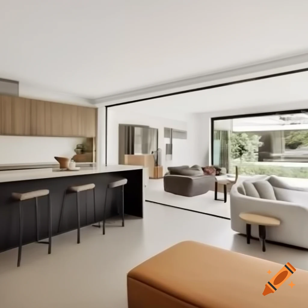 Luxury Cape Dutch design house with open plan kitchen and living area