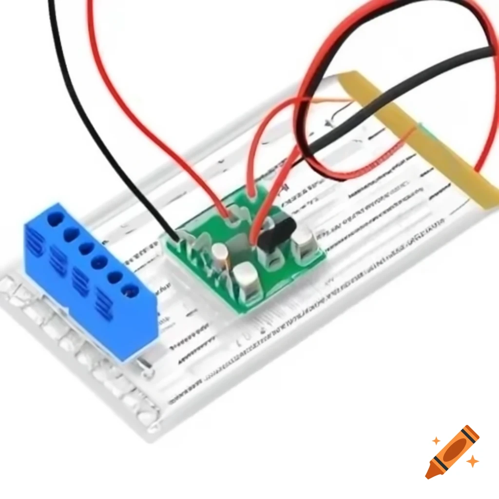 Electronic circuit diagram of IR sensor and AND gate connection
