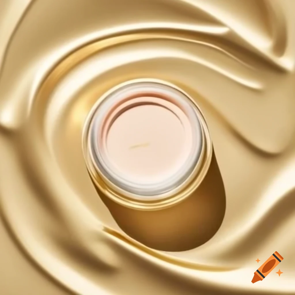 Face cream in gold packaging from Erebia S.r.l