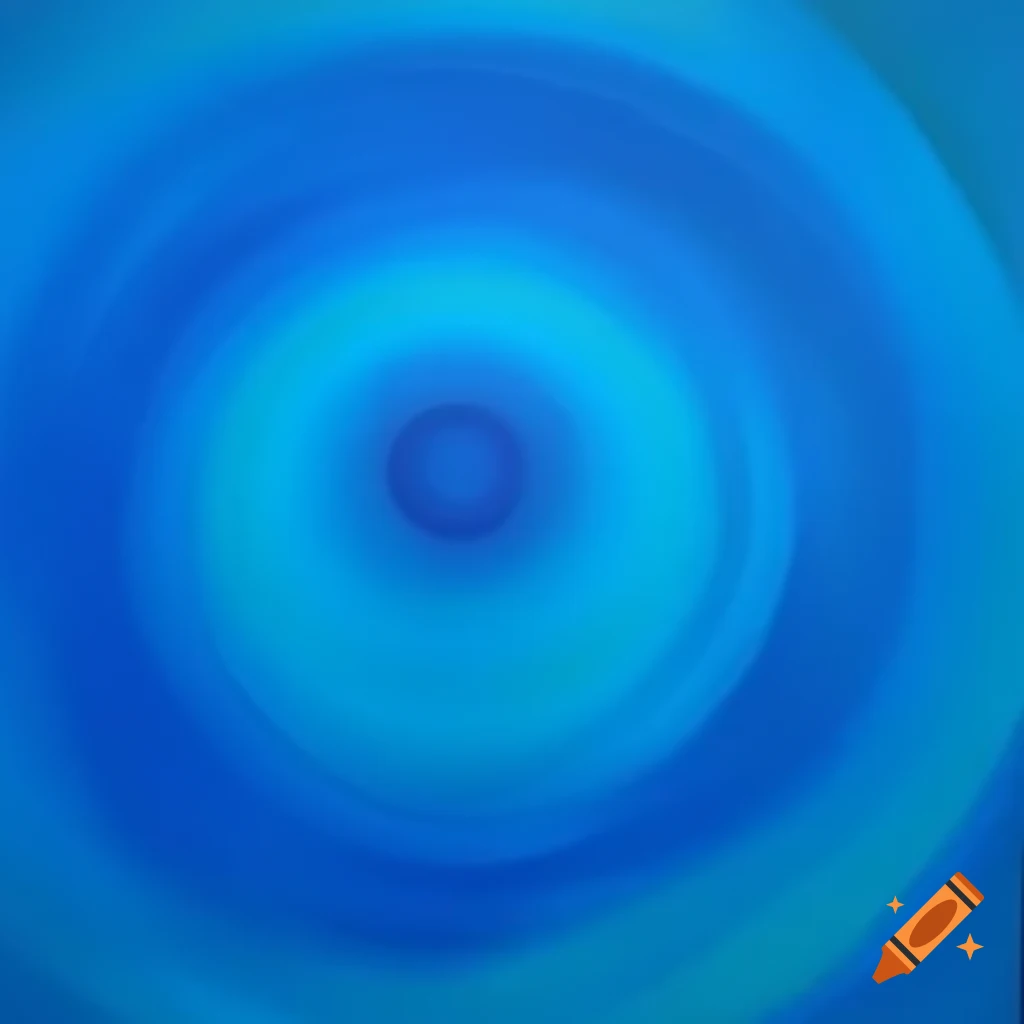 Abstract psychedelic texture in shades of Neptune-like blue