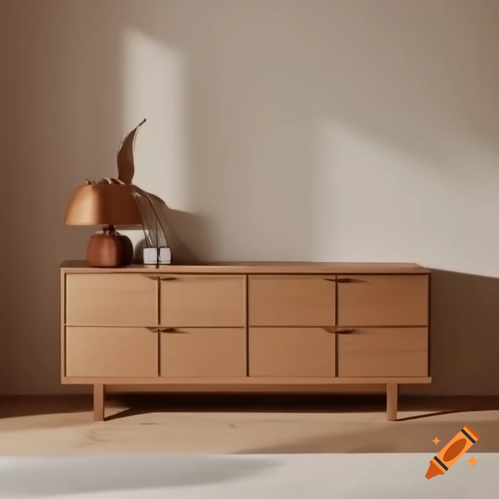 Finished furniture next to carpenter