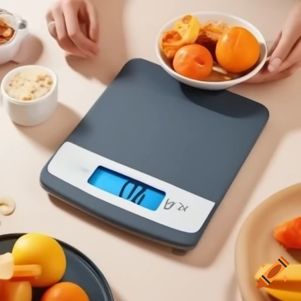 Portion scales for measuring ingredients