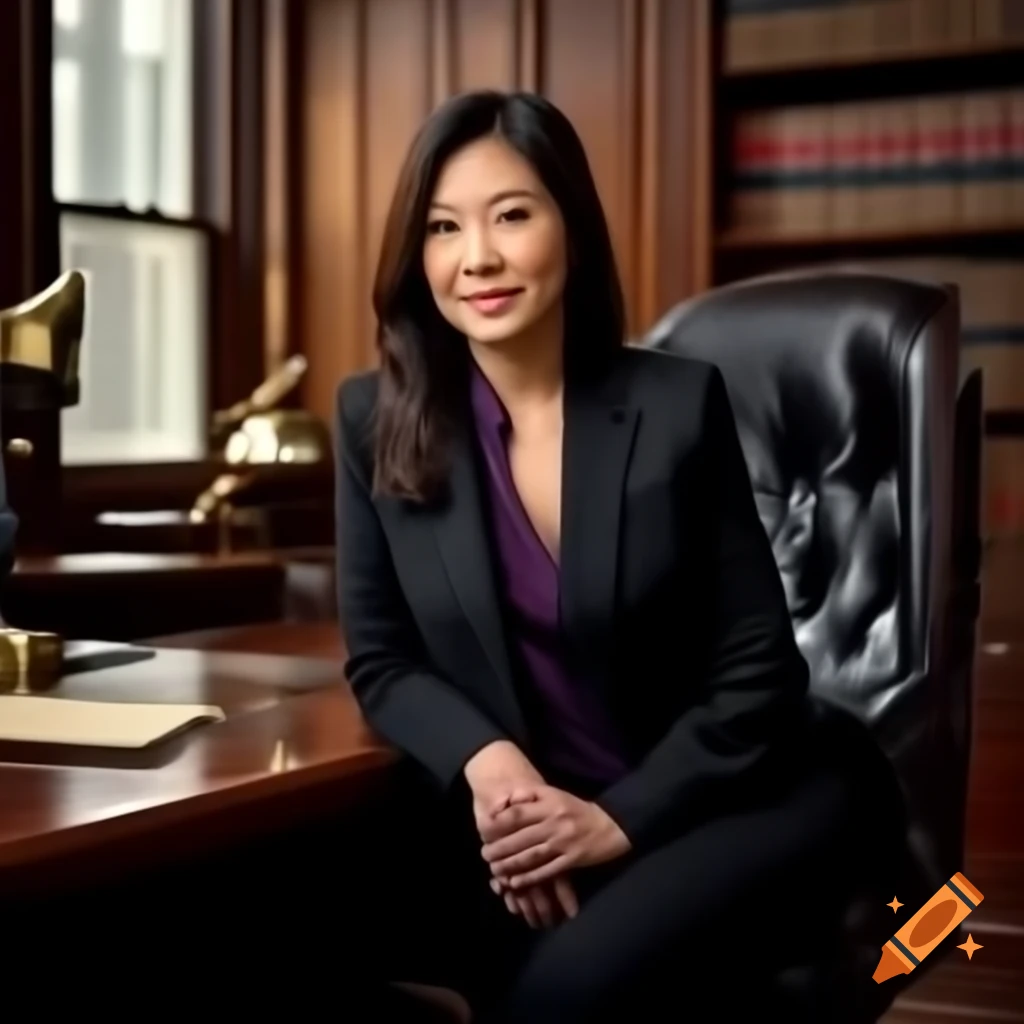 Professional lawyer in a formal setting