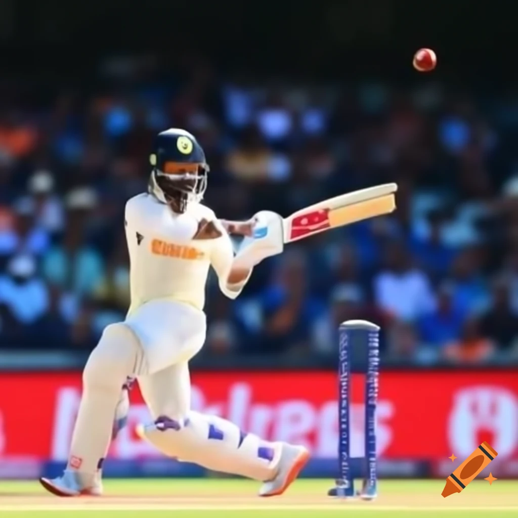 Virat Kohli executing batting shots in cricket