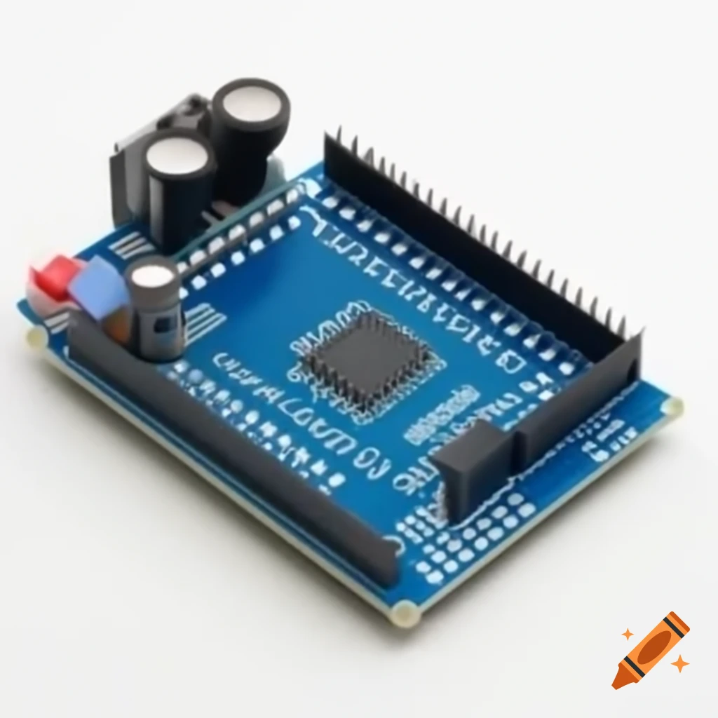 Arduino board for electronics projects