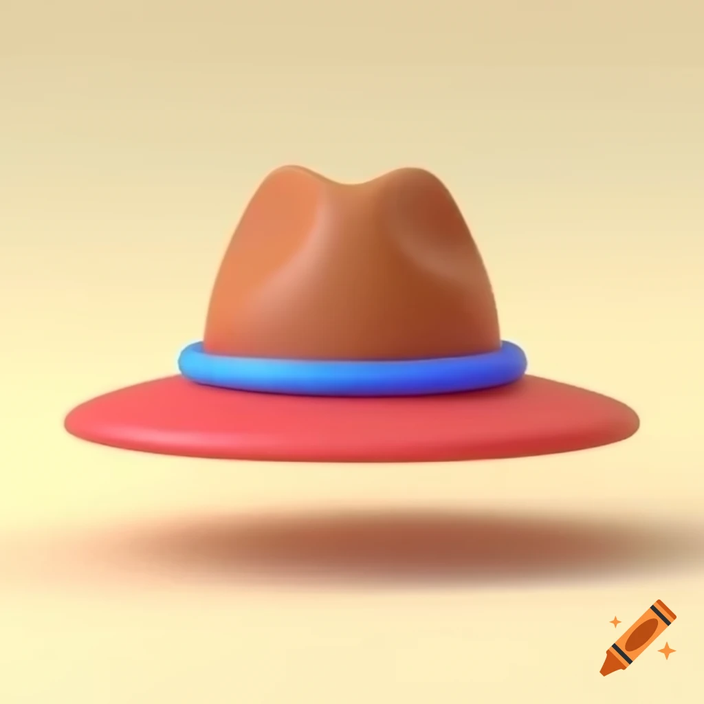 3D rendered hat design