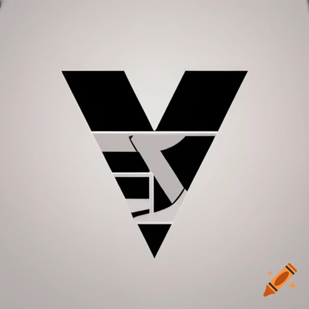 Artist logo design in black color