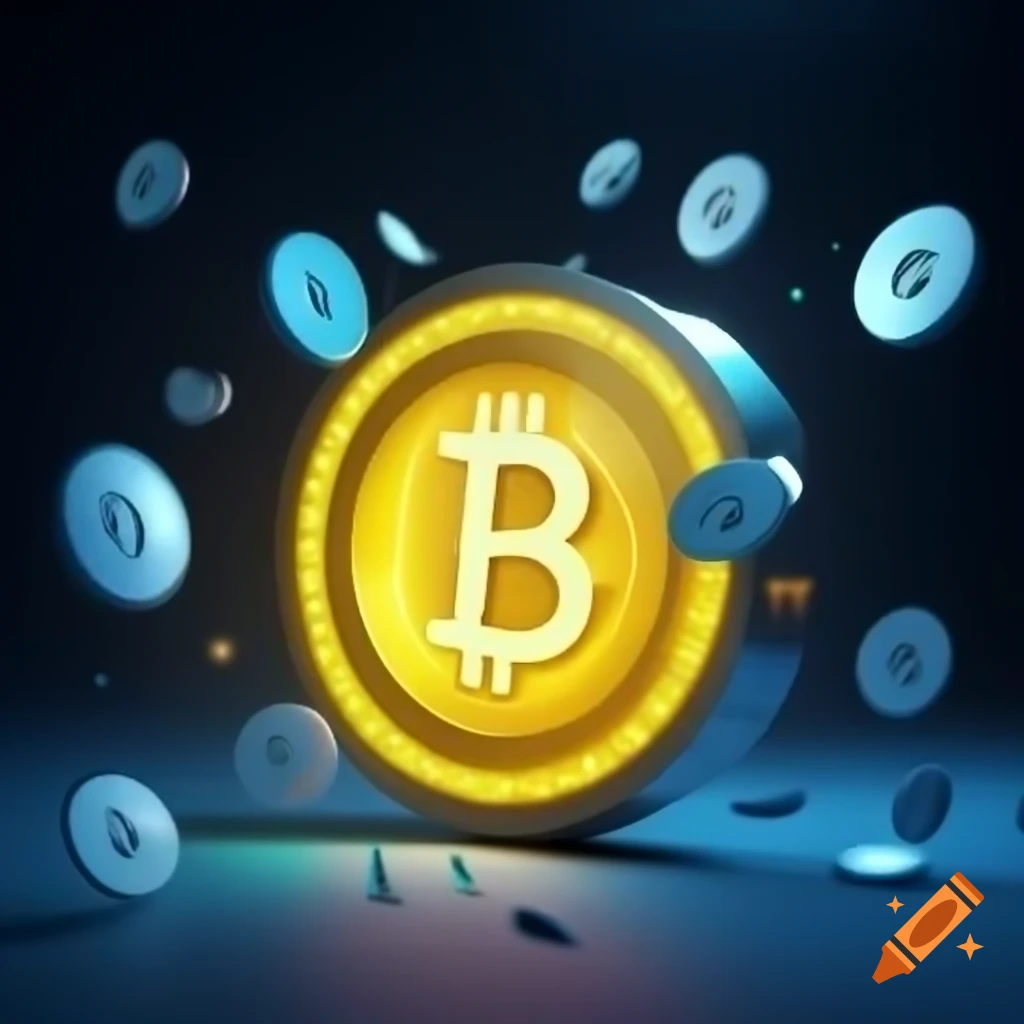 Glowing yellow time-traveling portal symbolizing future of crypto trading