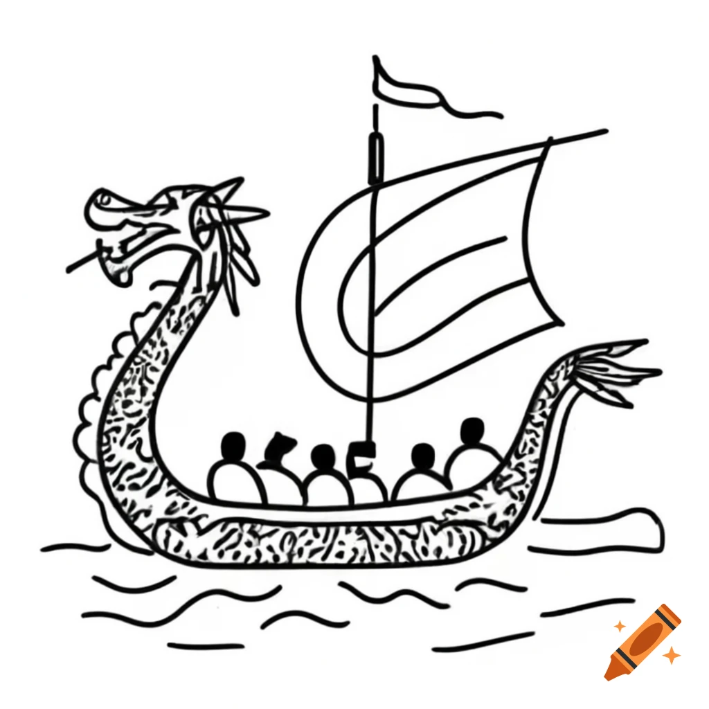 Traditional Chinese-style card for Dragon Boat Festival