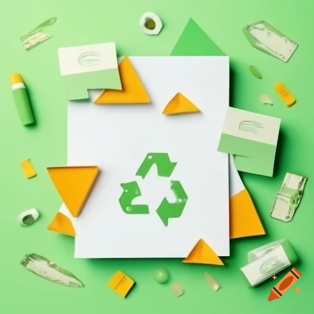 Collecting used paper for recycling
