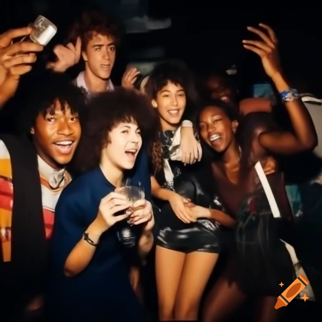 African Americans enjoying a celebration at a party